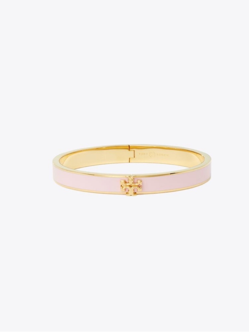 Tory Burch Kira Pink Enamel 7MM Bracelet